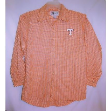 Vintage Tennessee Titans Joe College Sports Button-up Shirt Mens M 100% Cotton