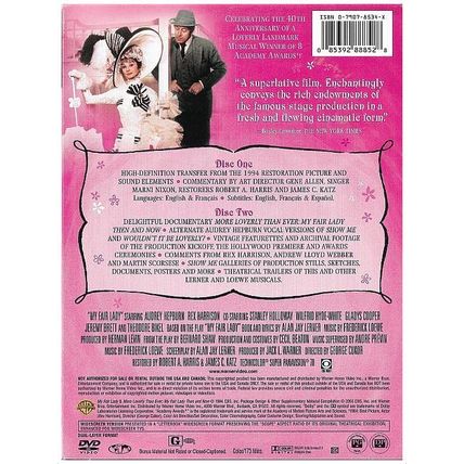 DVD - My Fair Lady: 2-Disc Special Edition (1964) *Audrey Hepburn / Musical*