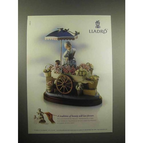 1998 Lladro Porcelain Ad - A Tradition of Beauty