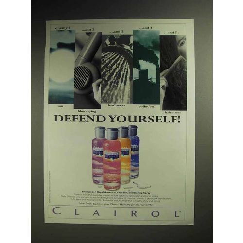 1998 Clairol Shampoo Ad - Defend Yourself