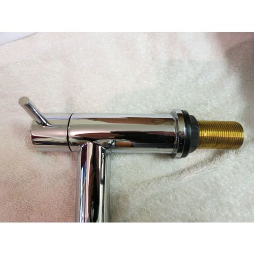 Aquariss Wave Lever Bath Filler Tap Chorme Plated 110-1134
