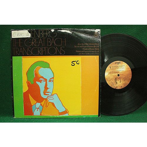 Alexis Weissenberg - The Great Bach Transcriptions - S 37088 - EX+