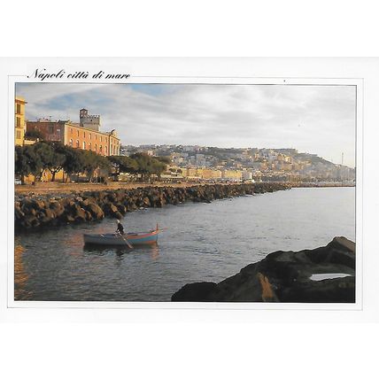 Naples: Vista of Mergellina.