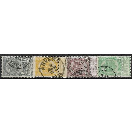 1893/1894 Michel 50/52+60 - fine used (o)