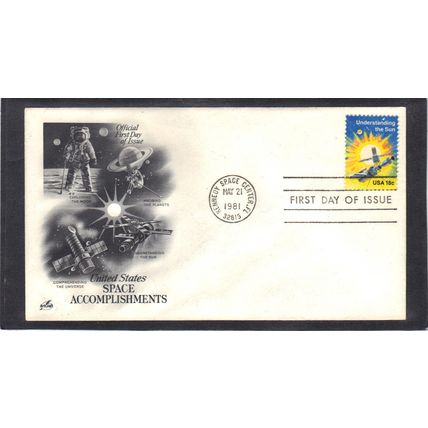 FDC Art Craft 1915 18c Understanding the Sun (Cachet-U/A) CV00270