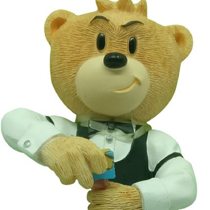Bad Taste Bears Sports Bear Figurine The Hustler