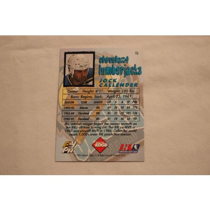 Jock Callender 1995 Collector's Edge Edge Ice NO. 115