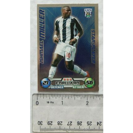 2008/09 Topps Match Attax Trading Card - Ishmael Miller, West Bromwich Albion *