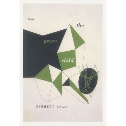 Herbert Read The Green Child 1948 Book Postcard
