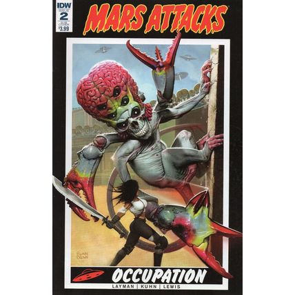 VARIANT - MARS ATTACKS: OCCUPATION NO. 2 SUBSCRIPTION COVER (2016)