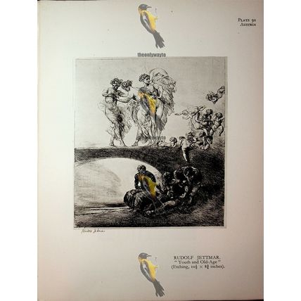 Youth & Old Age & La Mere, Book Illustration (Print), 1930
