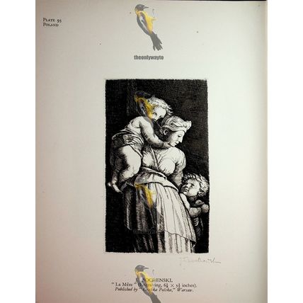 Youth & Old Age & La Mere, Book Illustration (Print), 1930