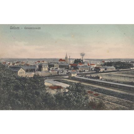Velzen Gesamiansicht Holland Old Industrial Postcard