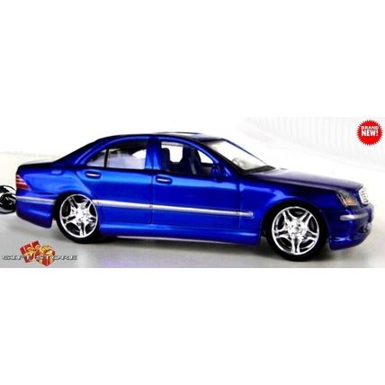 RARE KEYCHAIN BLUE MERCEDES S CLASS 500/55 AMG CUSTOM Ltd Ed. GREAT GIFT