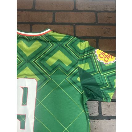 MEXICO 1990 World Cup National Team Headgear Classics Soccer Jersey~Never Worn~