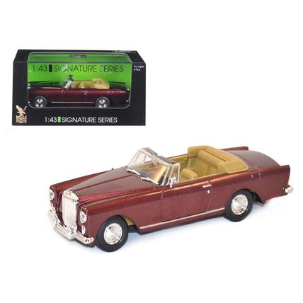 1961 Bentley Continental S2 Park Ward DHC Convertible Burgundy 1/43 Diecast C...