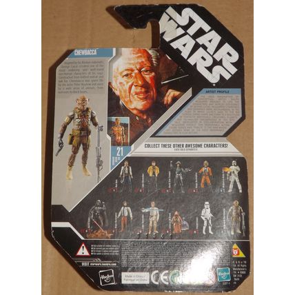 Star Wars 30th Anniversary McQuarrie Concept CHEWBACCA W/Coin #21 2007 MOC