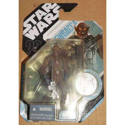 Star Wars 30th Anniversary McQuarrie Concept CHEWBACCA W/Coin #21 2007 MOC