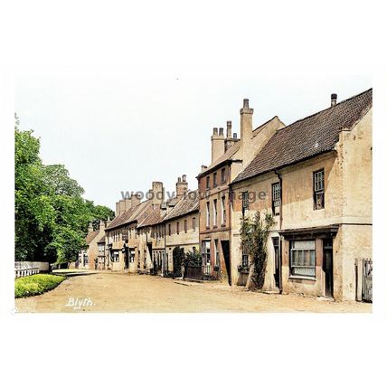 ptc0690 - Retford , Blyth Village , Nottinghamshire - print 6x4