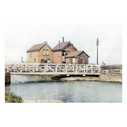 ptc0694 - Crowle , Godnow Bridge , Lincolnshire - print 6x4
