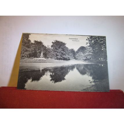 VONDELPARK, AMSTERDAM, HOLLAND unused vintage postcard =