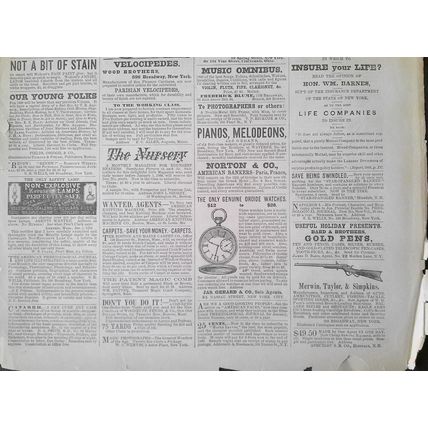 1869 Lynch Law in Indiana - Vigilantes at Albany Jail - Harper's Weekly original