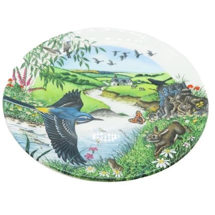 The River Valley Decorative Plate Wedgewood Design by Colin Newman