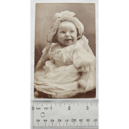 vintage postcard Baby - Rather!