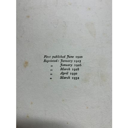 1932 "MOTHER GOOSE RHYMES" ILLUSTRATED FICTION LARGE HARDBACK BOOK (P4)