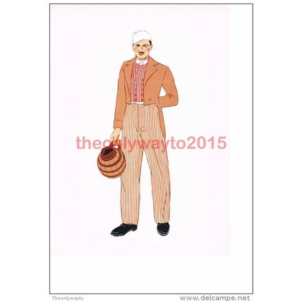 Burgundy, Costume of a Man, Costume, Book Illustration (Print), c1939