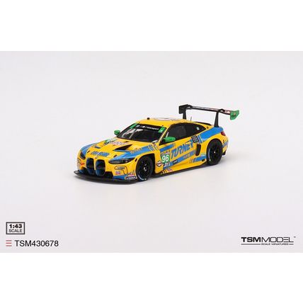 BMW M4 GT3 NO.96 TURNER MOTORSPORT 2022 - TRUE SCALE MINIATURES TSM430678 1/43