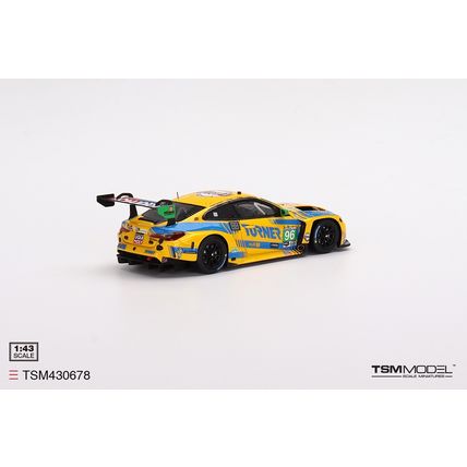 BMW M4 GT3 NO.96 TURNER MOTORSPORT 2022 - TRUE SCALE MINIATURES TSM430678 1/43