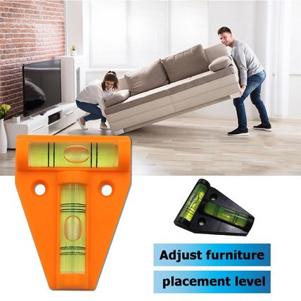 T Spirit Level 20mm x 18mm x 10mm Bubble Vial Floor Leveller Caravan UK 