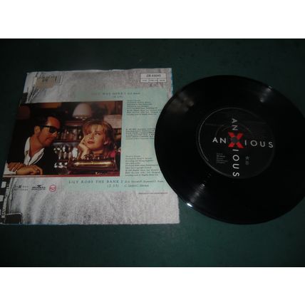 DAVID A. STEWART 7" SINGLE - LILY WAS HERE/LILY ROBS THE BANK