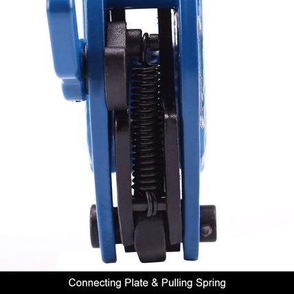 Vertical Plate Clamp, 4400Lbs Steel Plate Lifting Clamp,2T，Jaw Opening up to 0.6