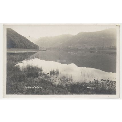 BROTHERS Water Hartsop Valley Cumbria early mid 20th C. RPPC 6414
