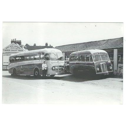COACH 1953 SENTINEL / 1952 COMMER PUBLISHED1995 INC. UK POST