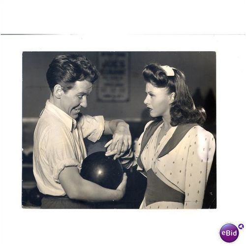 GINGER ROGERS, BURGESS MEREDITH "Tom, Dick and Harry" 1941 RKO Radio Press Still