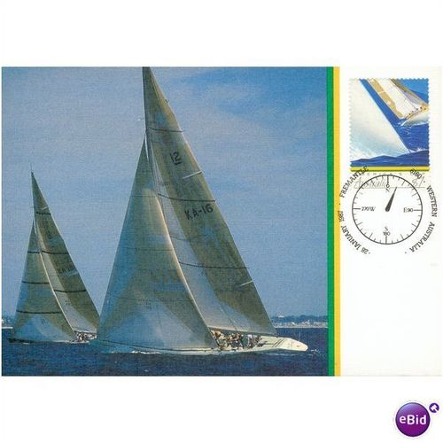 Australia FDI Postcard set 1987 - America's Cup 1987