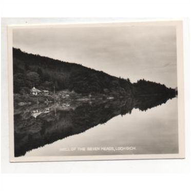 Well of the Seven Heads, Loch Oich Scotland - Vintage Valentine's RP snapshot