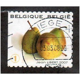 BEL 2007 (52c)(S/A) 'FRUIT-PEARS' FINE USED (EBID10365)