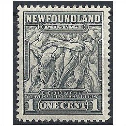Newfoundland 1932 SG222 1c Grey Mounted Mint . . .
