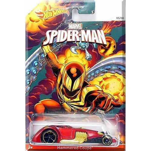 Hot Wheels - Hammered Coupe: 2014 Marvel Spider-Man Series #05/08 *Civil War*