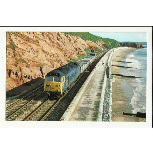 Railway BRITISH RAIL 50 046 Postcard by Dawlish Warren Museum