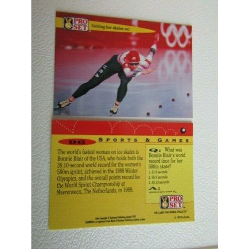 Pro Set 1992 Guinness Book of Records Trade Cards Card Variants (eb2)