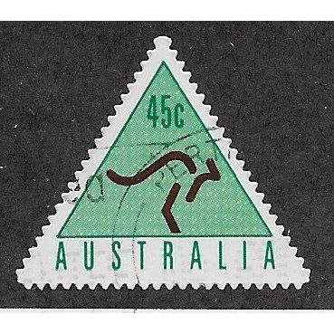 AUS 1994 45c (S/A) 'GOLD, EMERALD, DULL BLUE GREEN' FINE USED (EBID67-037)