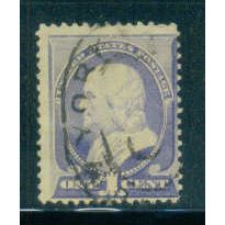 Used 212 1c Benjamin Franklin Average M01501