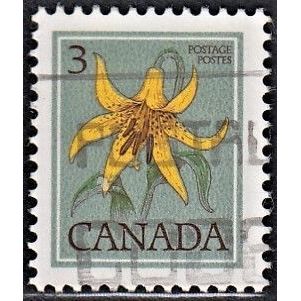 CANADA, 1979 3c Canada Lily, SG 864 (Scott #783), used