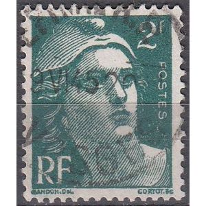 France 1945 Michel 685 O Cote (2008) 0.20 Euro Marianne de Gandon Cachet rond
