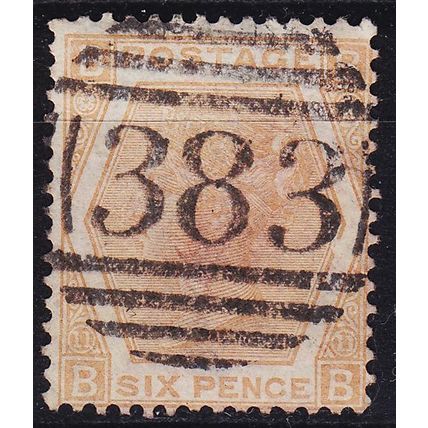 ENGLAND GREAT BRITAIN [1872] MiNr 0038 b Platte 11 ( O/used ) [02]